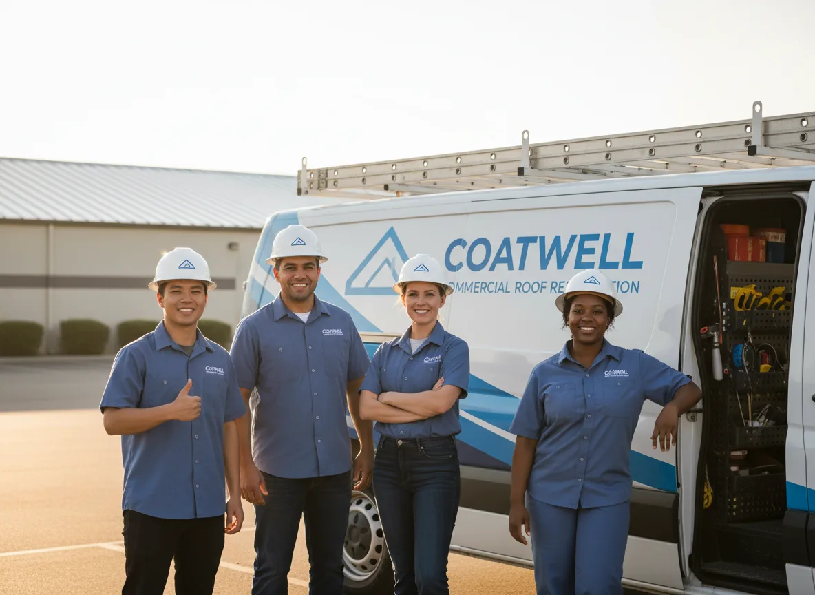 Commercial roof coating company in Coffey, MO